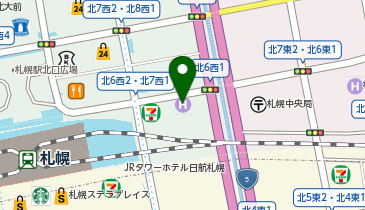 グレープヴァイン 北海道教室の地図画像