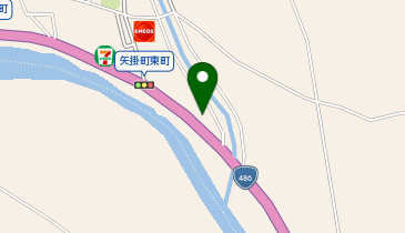 新車市場 矢掛本陣店の地図画像