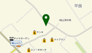 新車市場 ひらら店 株式会社冨士自動車の地図画像