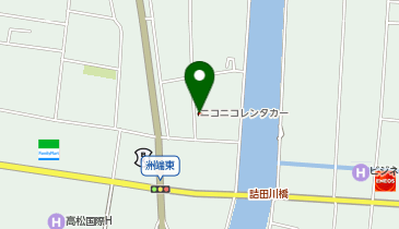 新車市場 高松木太町店 有限会社日光自動車の地図画像