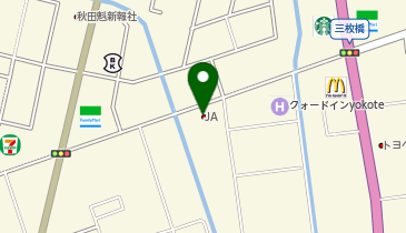 新車市場 横手店 (株)ふるさとオートランドの地図画像