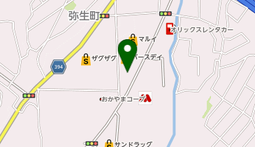 新車市場 津山林田店 有限会社ヒライ石油の地図画像