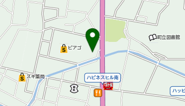 新車市場 幸田店 (有)オカモト自動車の地図画像