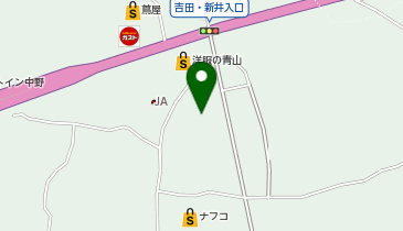 新車市場 信州なかの ジェイエイ・アップル株式会社の地図画像