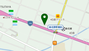 新車市場 桑名江場店 (株)忠海の地図画像
