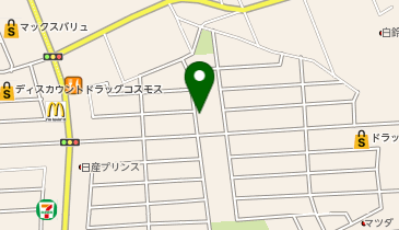 新車市場 光の森店の地図画像