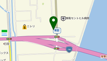新車市場 宇部厚南店 有限会社永田自動車商会の地図画像