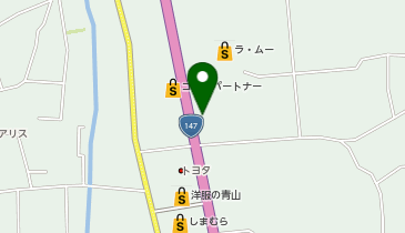 新車市場 あづみ野店 (株)穂高自動車の地図画像
