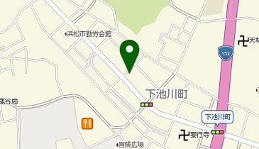 新車市場浜松中央店 (株)オートヨの地図画像
