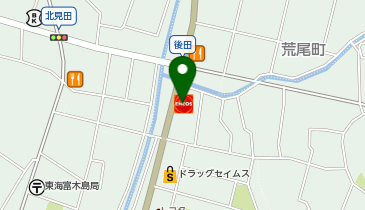 新車市場東海店(セルフ富木島ss) マサヤ・イーライフ(株)の地図画像