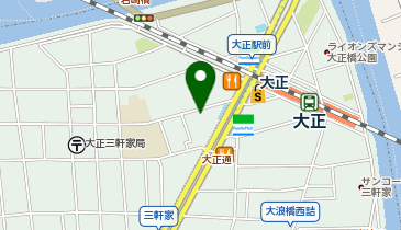 天下鳥ます 大正店の地図画像