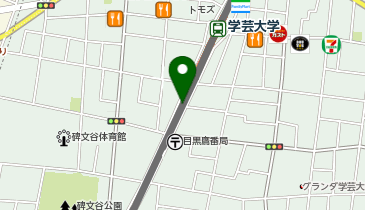 カーニバル 学芸大学店の地図画像