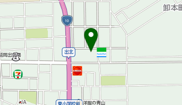 プラセール延岡店の地図画像