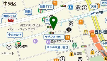 ディオクリニック 福岡天神院の地図画像