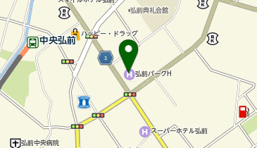 アイプリモ 弘前パークホテル店の地図画像