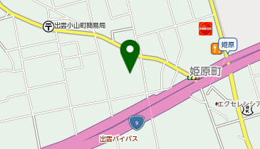 アイプリモ取扱店 サロン・ド能地 出雲店の地図画像