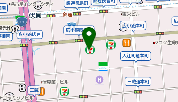 ゴルフパフォーマンス名古屋栄店の地図画像