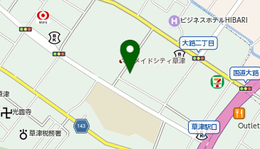 ゴルフパフォーマンス滋賀草津店の地図画像