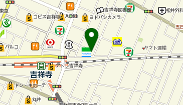 スパゲッティーのパンチョ 吉祥寺店の地図画像