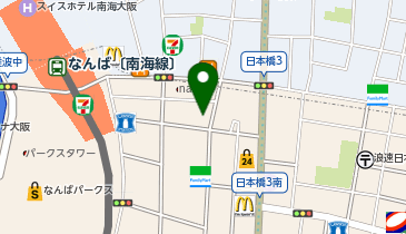 スパゲッティーのパンチョ 大阪なんば店の地図画像