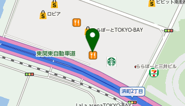 ねぎし ららぽーとTOKYO-BAY店の地図画像
