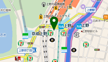 ねぎし 上野駅前B1店の地図画像