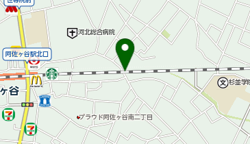デリキッチン阿佐ヶ谷店の地図画像