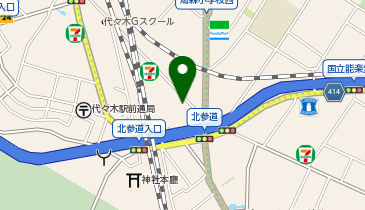 デリキッチン代々木店の地図画像