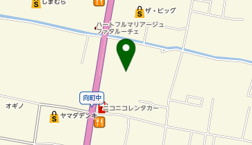 RICOLAND 甲府店の地図画像