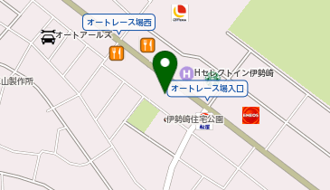 RICOLAND 伊勢崎店の地図画像