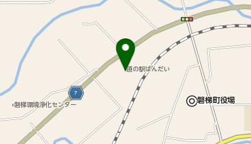 道の駅ばんだい モンベルコーナーの地図画像