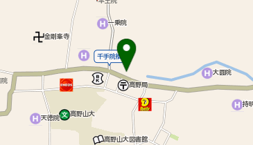 KOYASAN BASE モンベルコーナーの地図画像
