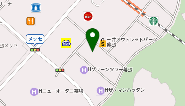 モンベル 幕張店の地図画像