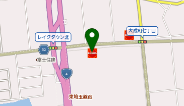 モンベル 越谷レイクタウン店の地図画像