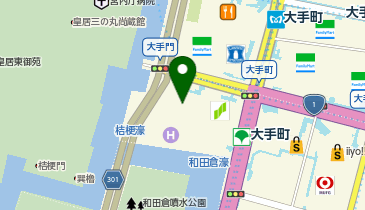 アビステブティック パレスホテル東京の地図画像