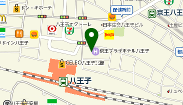 リエベ 京王プラザホテル八王子の地図画像