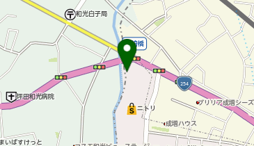 和食しゃぶしゃぶ かごの屋 成増店の地図画像