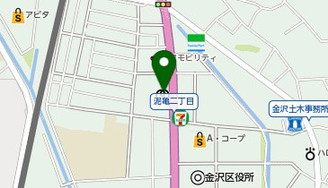和食しゃぶしゃぶ かごの屋 金沢文庫店の地図画像