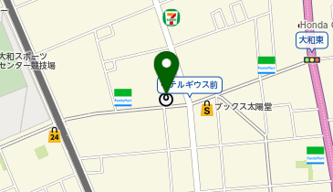 和食しゃぶしゃぶ かごの屋 大和店の地図画像