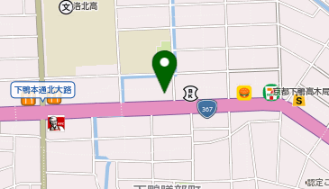和食しゃぶしゃぶ かごの屋 北大路下鴨店の地図画像
