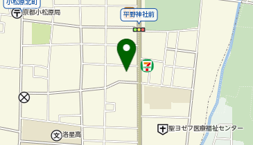 和食しゃぶしゃぶ かごの屋 北野白梅町店の地図画像