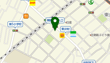 和食しゃぶしゃぶ かごの屋 朝霞台店の地図画像