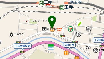 和食しゃぶしゃぶ かごの屋 奈良王寺店の地図画像