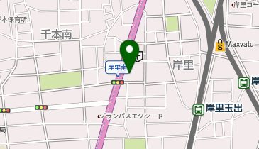 和食しゃぶしゃぶ かごの屋 岸里店の地図画像