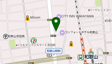 和食しゃぶしゃぶ かごの屋 JR和歌山駅前店の地図画像