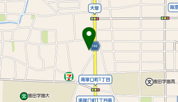 和食しゃぶしゃぶ かごの屋 塚口店の地図画像