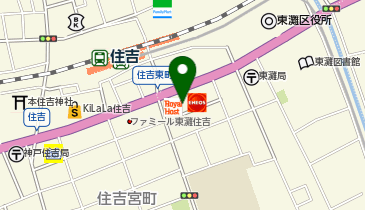 和食しゃぶしゃぶ かごの屋 神戸住吉店の地図画像