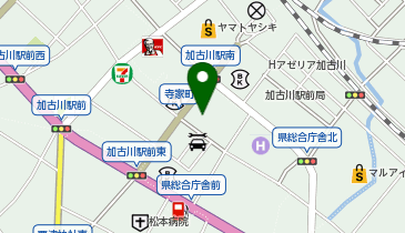 和食しゃぶしゃぶ かごの屋 加古川駅前店の地図画像