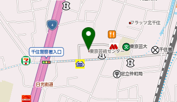 ふりそで工房 東京芸術センターの地図画像