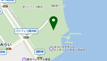 ふりそで工房 パシフィコ横浜ハーバーラウンジの地図画像